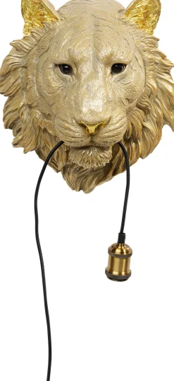 KARE Wandleuchte Animal Tiger Head 34cm