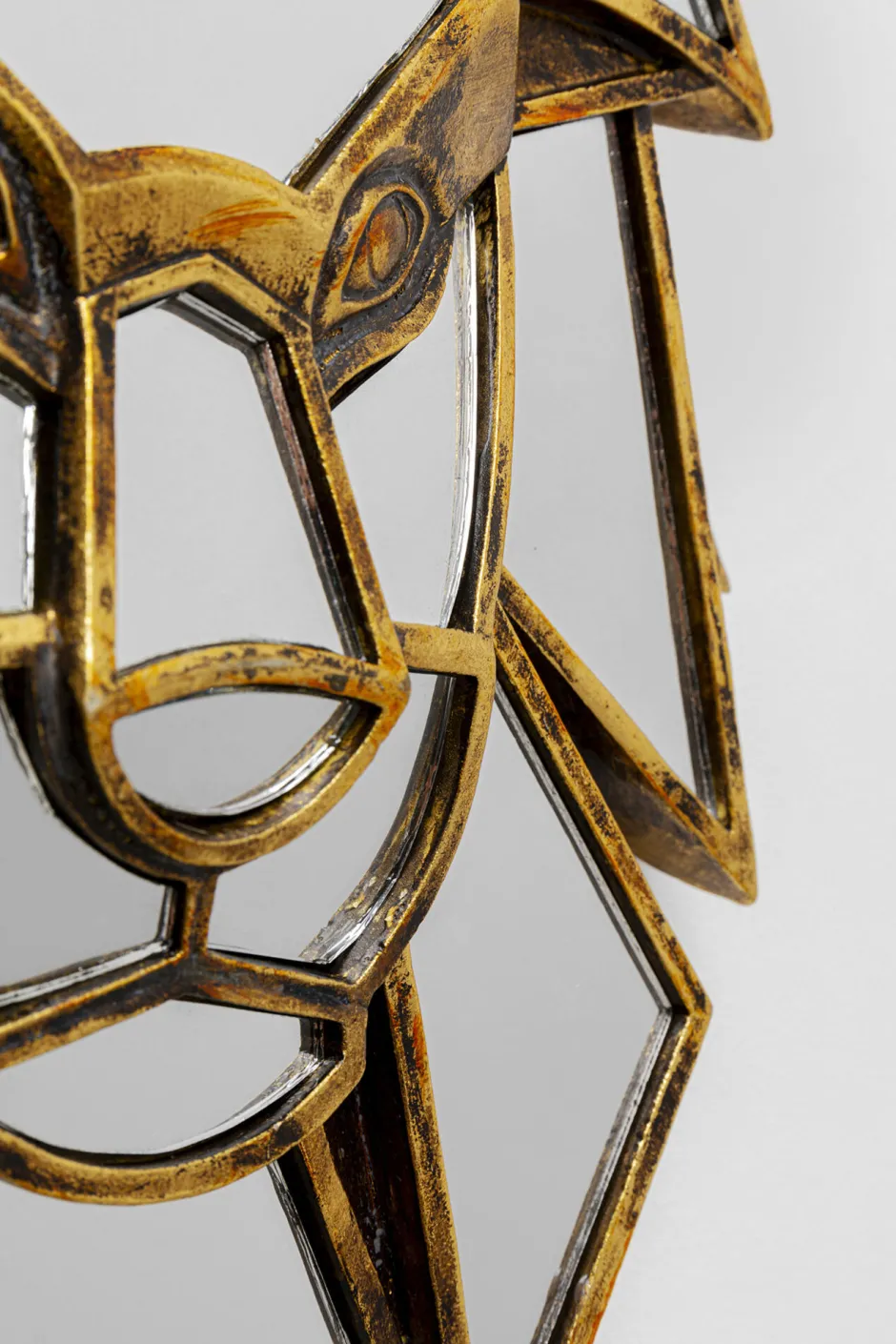 KARE Wandobjekt Lion Mirror 35cm