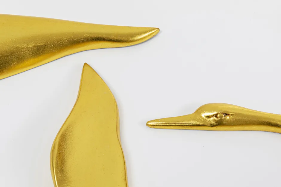 KARE Wandobjekt Flying Ducks (3/Set)