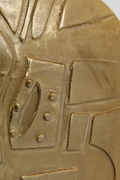 KARE Wandobjekt Kala Antique Gold Ø60cm