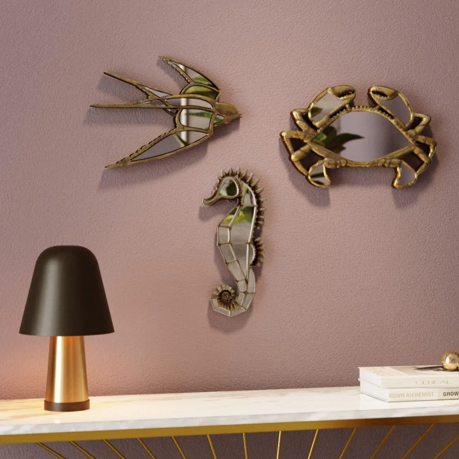 KARE Wandobjekt Swallow Mirror 37x25cm