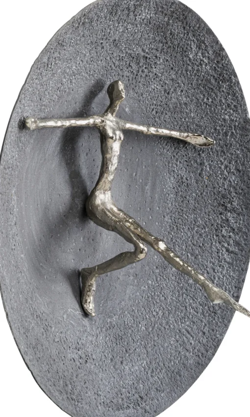 KARE Wandobjekt Umano Silber Ø60cm