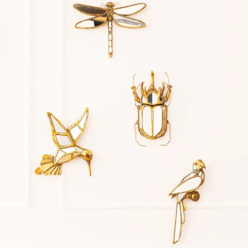 KARE Wandschmuck Beetle Mirror 25x39cm