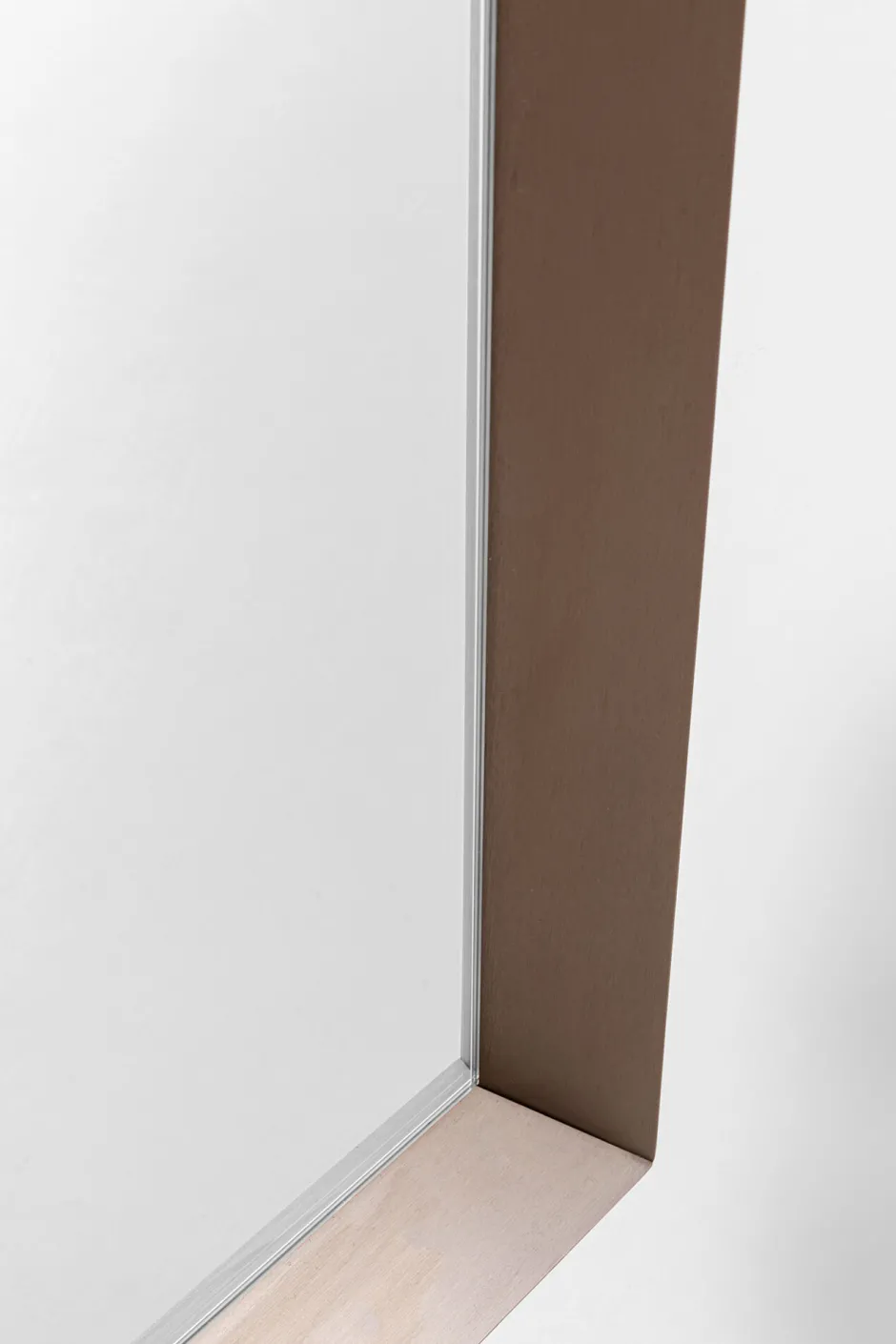 KARE Wandspiegel Arezzo Coffee Trapez 65(45)x160cm