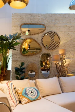 KARE Wandspiegel Bora Bora 43x93cm