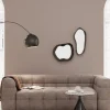 KARE Wandspiegel Dynamic Schwarz 40x34cm