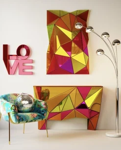 KARE Wandspiegel Prisma Colore 80x120cm