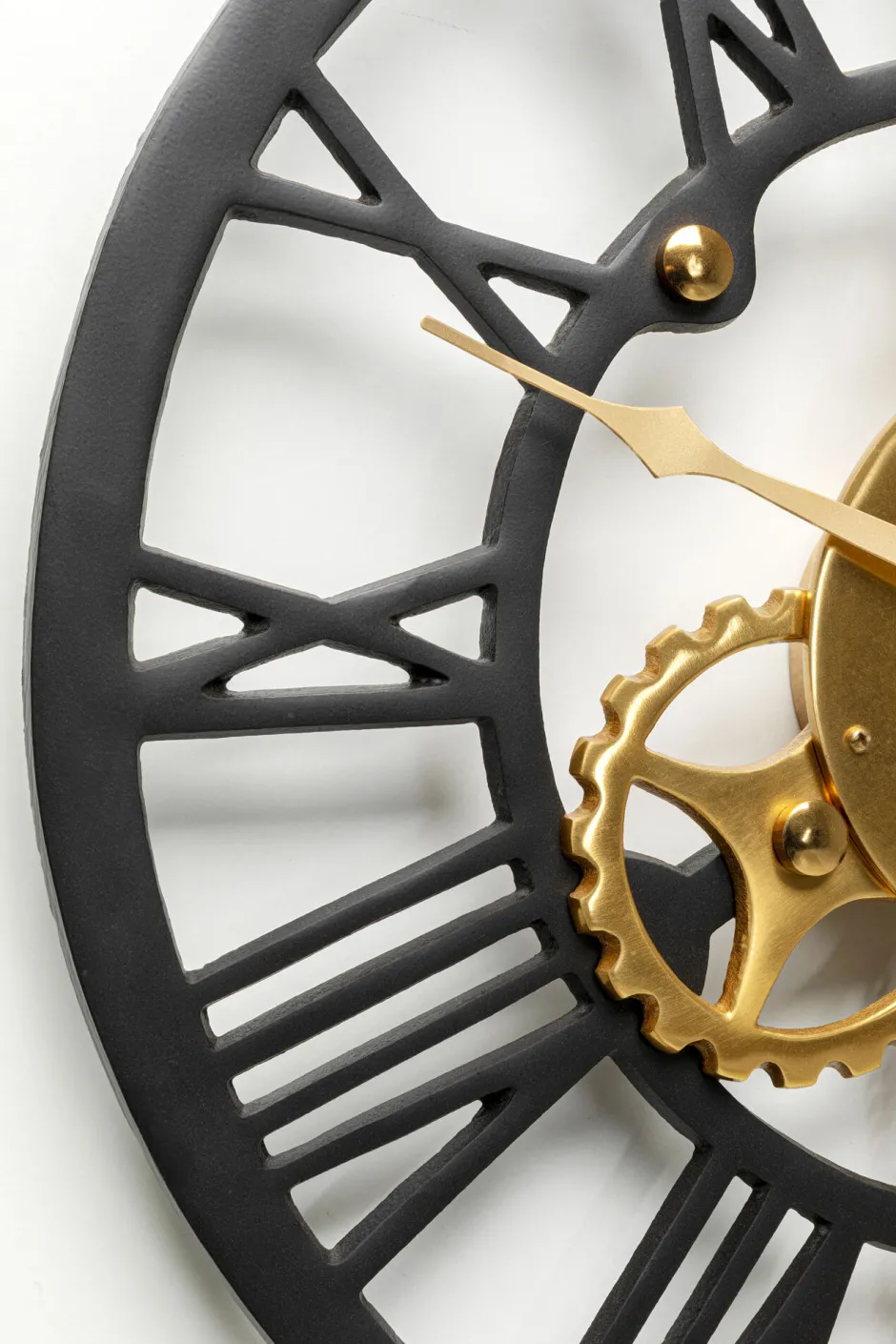 KARE Wanduhr Clockwork 126x46cm