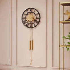 KARE Wanduhr Clockwork 126x46cm