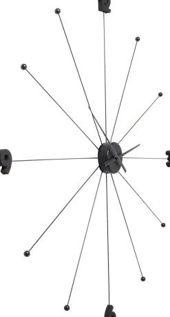KARE Wanduhr Like Umbrella Black
