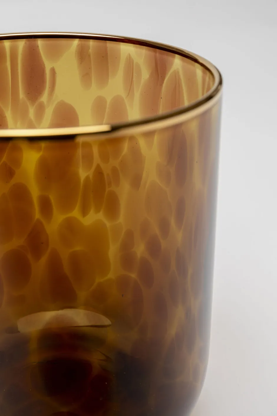 KARE Wasserglas Caramel 10cm