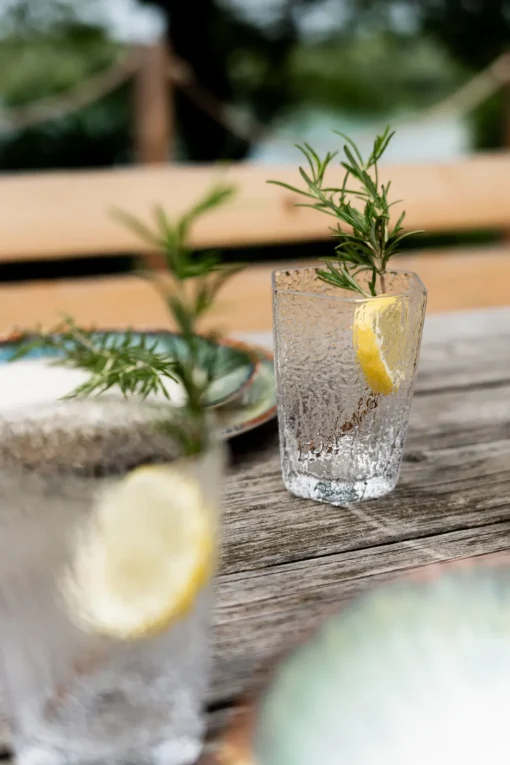 KARE Wasserglas Cascata Klar