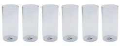 KARE Wasserglas Electra Silber