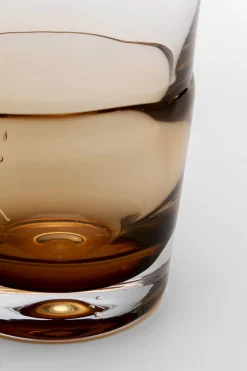 KARE Wasserglas Mimi Amber 14cm