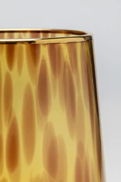 KARE Weinglas Caramel