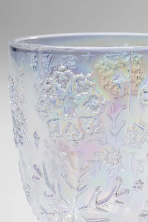 KARE Weinglas Ice Flowers Colore