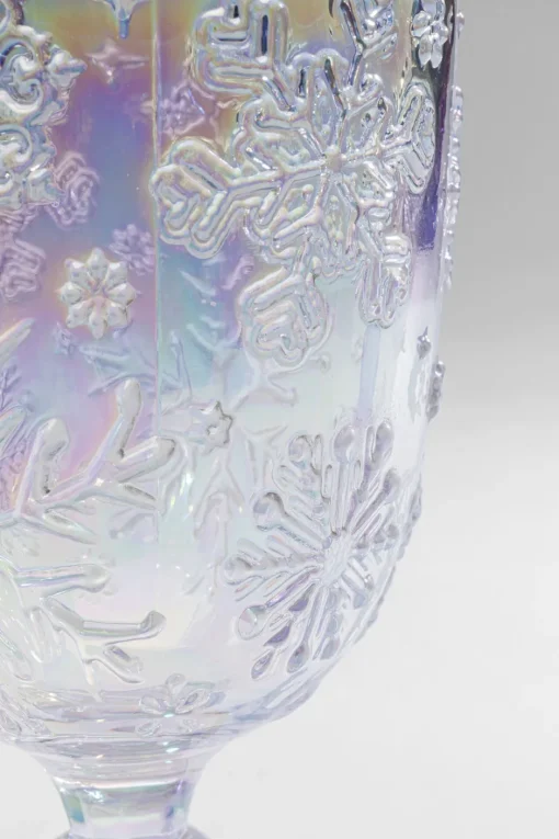 KARE Weinglas Ice Flowers Colore