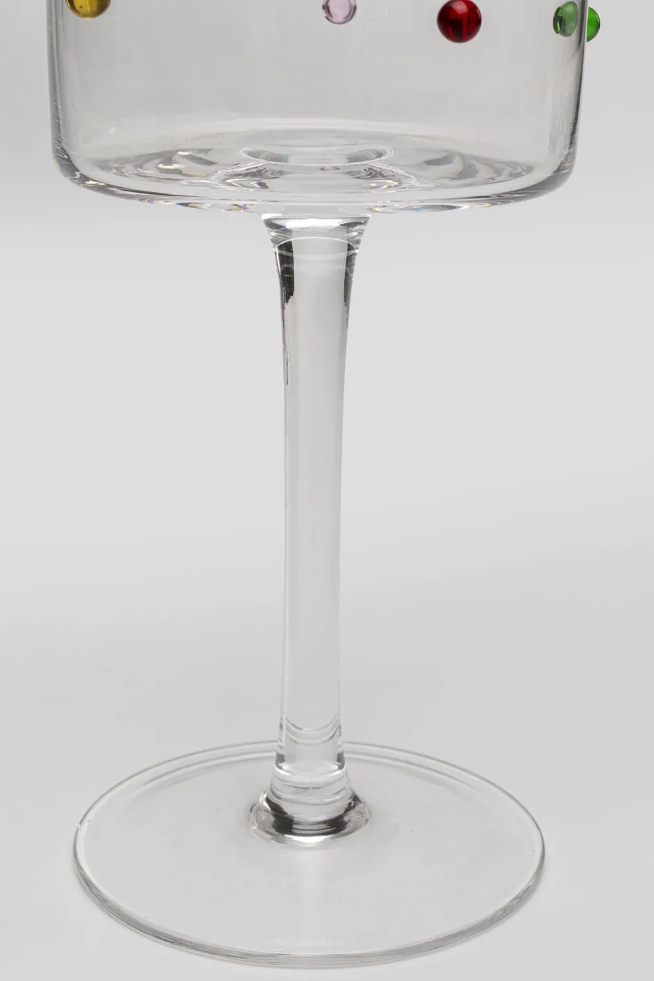 KARE Weinglas Party Dots 23cm