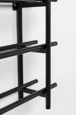 KARE Weinregal Cape Town Schwarz 80x34cm