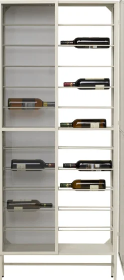 KARE Weinregal Porto Greige 75x180cm