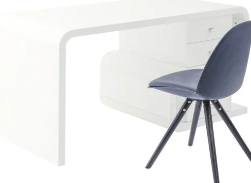 KARE White Club Schreibtisch Snake 150x70cm