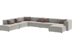 KARE Wohnlandschaft Infinity Miami Grau